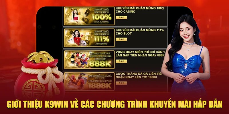 Giới thiệu K9win khuyến mãi